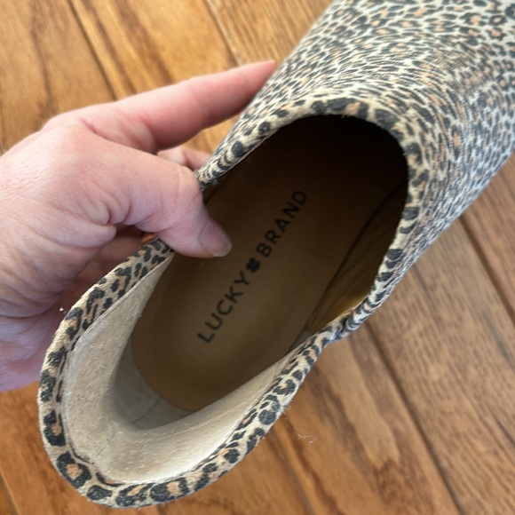 Lucky brand baley leopard bootie - Picture 3 of 7